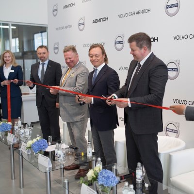 Состоялось торжественное открытие Volvo Car Авилон